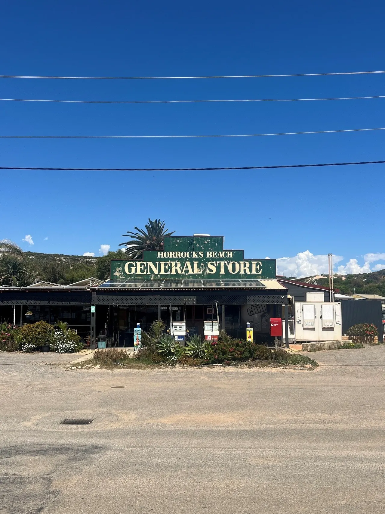De general store in het outback
